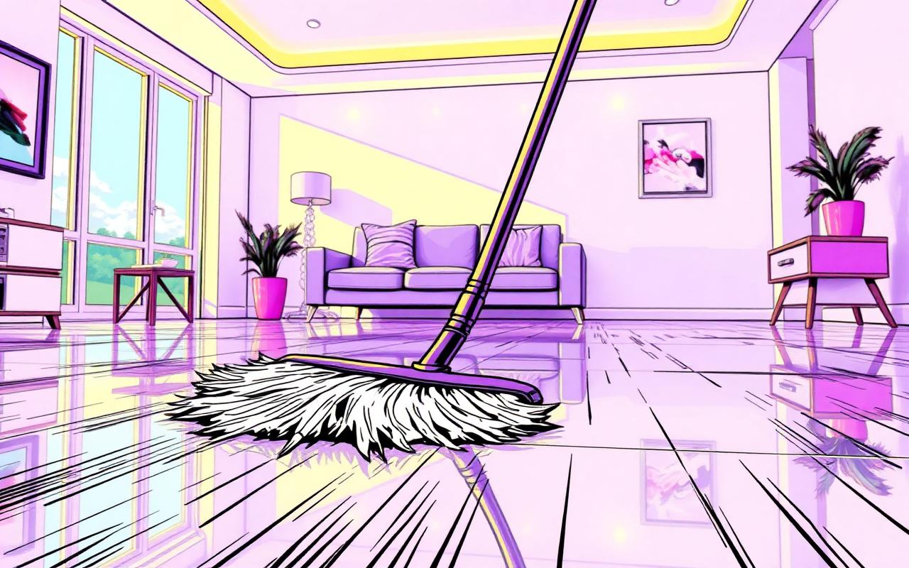 Floor ops comic scene